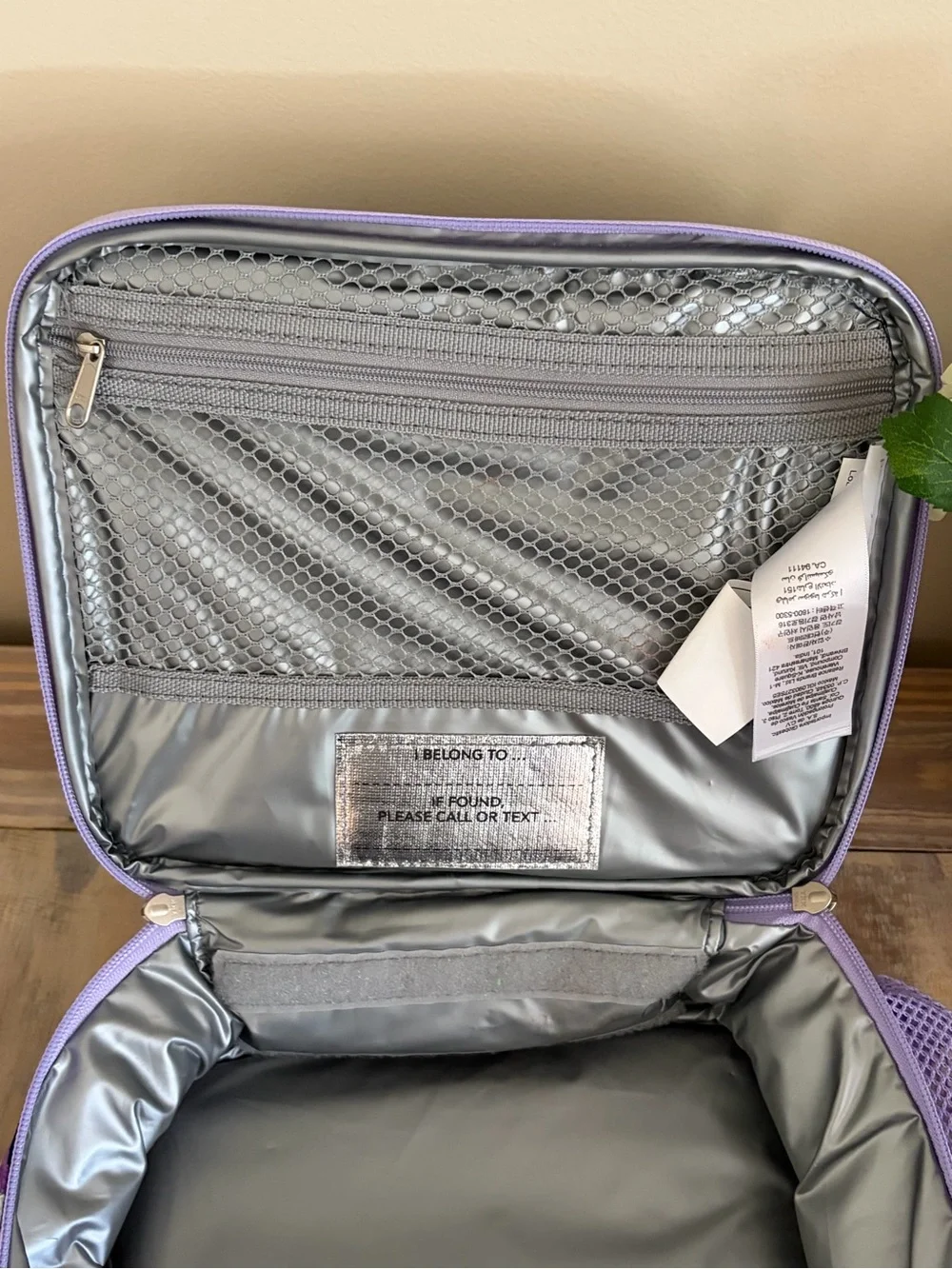Pottery Barn Kids Navy & Purple Unicorn Lunch Bag 💜🦄
